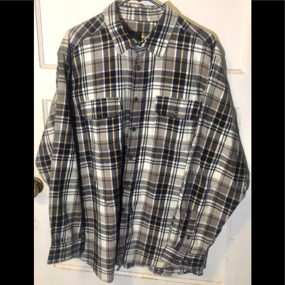 Faded Glory Flannel sz: XL/XG (46-48)